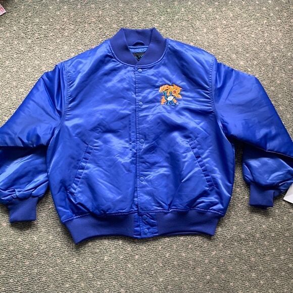 2 XL Brand New Vintage 90s Kentucky Wildcats Bomber Football Jacket - Picture 1 of 8